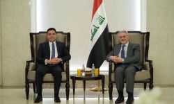 وزير الشؤون الخارجية والتعاون الأفريقي في المملكة المغربية السيد ناصر بوريطة يصل إلى العاصمة بغداد، للمشاركة في القمة العربية الـ34 التي ستنطلق أعمالها يوم غد السبت.